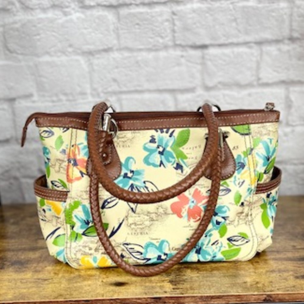 Relic By Fossil Printed Handbag - image 4